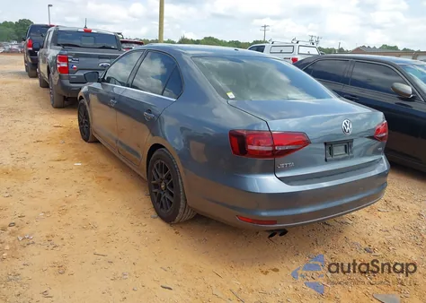 2017 Volkswagen Jetta 1.4T S из США, поврежденный, VIN 3VW2B7AJ7HM329903